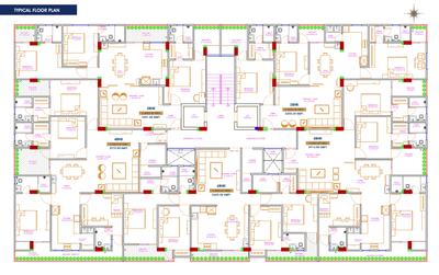 Project Image of 2258.2 - 2975.0 Sq.ft 3 BHK Apartment for buy in Parth Acrylia
