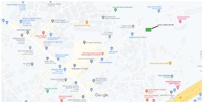 Balaji Trade Center Location Plan 1