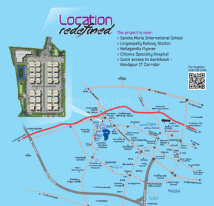 Project Image of 1335.0 - 2070.0 Sq.ft 2 BHK Apartment for buy in Aparna Cyberscape
