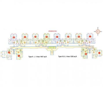 Project Image of 1100 Sq.ft 2 BHK Apartment / Flat for sale in Marine Drive for Rs. 12000000