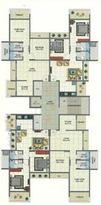 Project Image of 850.0 - 990.0 Sq.ft 1 BHK Apartment for buy in R V Om Sai Residency