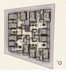 Project Image of 1157.36 - 1621.23 Sq.ft 3 BHK Apartment for buy in Krishna Cloud 9