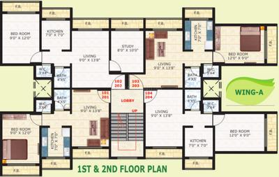Project Image of 648.0 - 931.0 Sq.ft 1 BHK Apartment for buy in Signature Tulsi Niwas