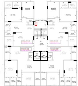 Project Image of 756.6 - 759.61 Sq.ft 2 BHK Apartment for buy in Hiradhan Pradhyuman Park