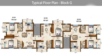 Project Image of 1020.0 - 1300.0 Sq.ft 2 BHK Apartment for buy in Rams Sarovar