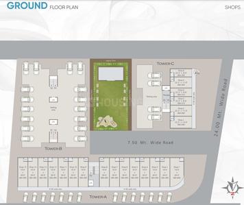 Project Image of 2050.0 - 2300.0 Sq.ft 3 BHK Apartment for buy in Ashwamegh Avenue