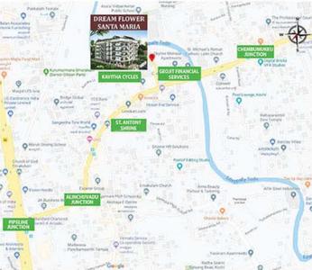Project Image of 900.0 - 1510.0 Sq.ft 2 BHK Apartment for buy in Dream Santa Maria