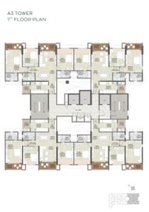 Project Image of 0.0 - 1190.0 Sq.ft 3 BHK Apartment for buy in Kalpataru Jade Skyline