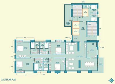 Project Image of 0.0 - 4500.0 Sq.ft 4 BHK Apartment for buy in Saltee Sattvam
