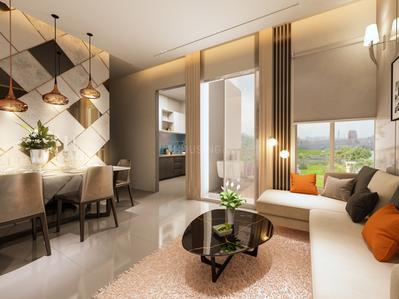 Project Image of 379.0 - 577.0 Sq.ft 1 BHK Apartment for buy in Supreme Belmac Riverside III A Bldg