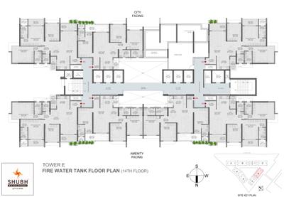 Project Image of 1106.0 - 3220.0 Sq.ft 3 BHK Apartment for buy in Shubh VEDA Tower E F G and Block 8