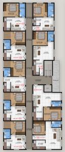 Project Image of 1096.0 - 1722.0 Sq.ft 2 BHK Apartment for buy in DDVN Passion Homes