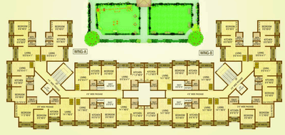 Project Image of 430.0 - 720.0 Sq.ft 1 RK Apartment for buy in AV Paramount Enclave