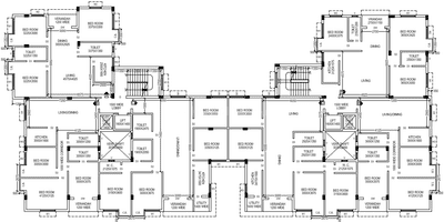 Project Image of 833.66 - 2358.91 Sq.ft 3 BHK Apartment for buy in Global Residency