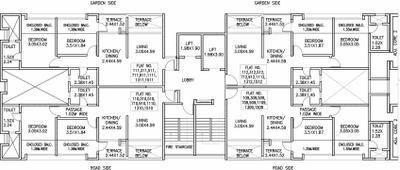Project Image of 585.0 - 602.0 Sq.ft 2 BHK Apartment for buy in Kumar Pebble Park Anand 3 A1 Core3