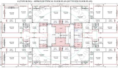Project Image of 1388.76 - 1614.26 Sq.ft 3 BHK Apartment for buy in Shree Green Leaves Building G And H