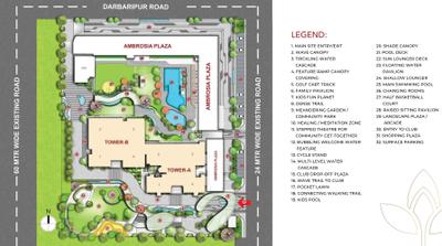 Project Image of 1769.62 - 1929.82 Sq.ft 3 BHK Apartment for buy in Shree Ambrosia