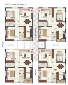 Project Image of 933.0 - 1450.0 Sq.ft 2 BHK Apartment for buy in Pearl Uptown