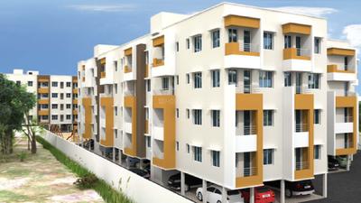 Project Image of 457.14 - 565.21 Sq.ft 2 BHK Apartment for buy in Annai Arisha Block E