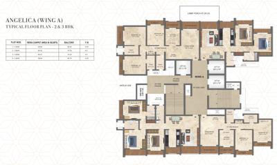 Project Image of 431.2 - 886.09 Sq.ft 1 BHK Apartment for buy in Regency Antilia Phase VI Avana