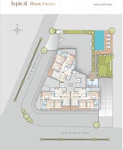 Project Image of 0.0 - 1160.0 Sq.ft 3 BHK Apartment for buy in Shivanta Iris