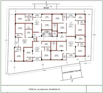 Project Image of 820.0 - 1114.0 Sq.ft 2 BHK Apartment for buy in HP Dharshini Enclave