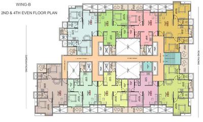 Project Image of 0.0 - 850.0 Sq.ft 2 BHK Apartment for buy in Vishwa Sai Vishwa