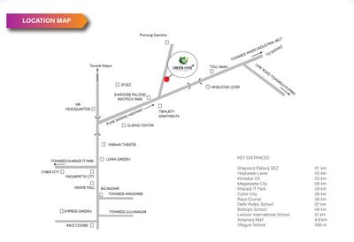Project Image of 419.36 - 679.63 Sq.ft 1 BHK Apartment for buy in Ram Green Hive Plus Wing A5