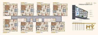 Project Image of 1070.0 - 2485.0 Sq.ft 2 BHK Apartment for buy in My Space 2