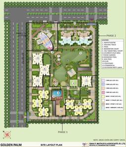 Project Image of 345.0 - 476.0 Sq.ft 1 BHK Apartment for buy in Nimbus The Golden Palms Tower O