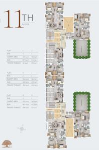 Project Image of 964.0 - 1169.0 Sq.ft 2 BHK Apartment for buy in Southern Woods