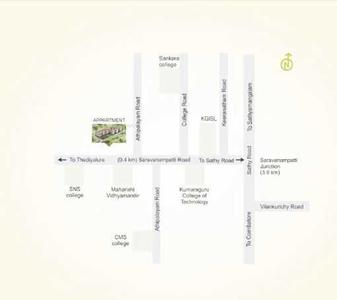 Project Image of 1049.0 - 2145.0 Sq.ft 2 BHK Apartment for buy in VSK Aishwaryam