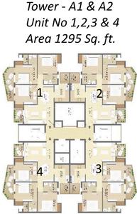Project Image of 1295.0 - 1660.0 Sq.ft 3 BHK Apartment for buy in Sare Sports Parc