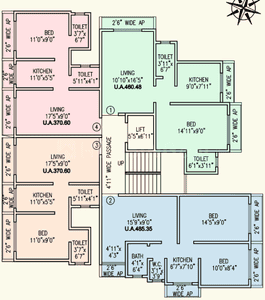 Project Image of 311.51 - 633.99 Sq.ft 1 BHK Apartment for buy in Nilay Ekdanta Towers
