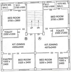 Krishnadham Krishnadham Cluster Plan For Typical Floor Plan 1
