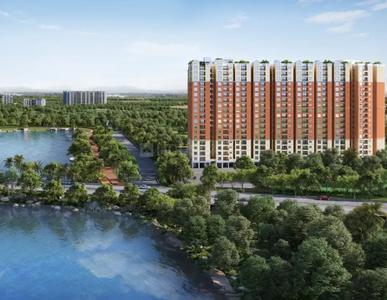Project Image of 583.0 - 1019.45 Sq.ft 2 BHK Apartment for buy in Urbanrise Maheshwari The Lakes Edge
