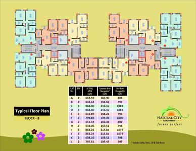 Project Image of 755.0 - 1769.0 Sq.ft 2 BHK Apartment for buy in Natural City Bardhaman