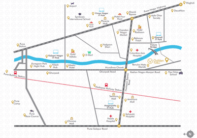 Project Image of 531.63 - 1131.4 Sq.ft 1 BHK Apartment for buy in Buildwick Golden Valley