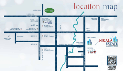 Project Image of 761.89 - 1152.4 Sq.ft 3 BHK Apartment for buy in Nirala Estate Phase V
