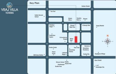 Project Image of 631.09 - 693.84 Sq.ft 2 BHK Apartment for buy in Thakar Vraj Villa Tower A And B