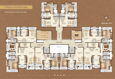 Project Image of 850 Sq.ft 2 BHK Apartment / Flat for sale in Mira Road East for Rs. 11500000