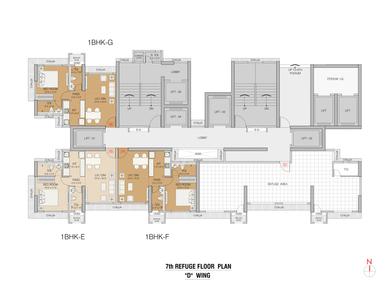 Project Image of 683.0 - 1011.0 Sq.ft 2 BHK Apartment for buy in Ruparel Stardom