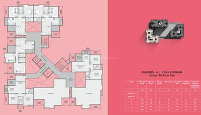 Project Image of 598.47 - 622.26 Sq.ft 2 BHK Apartment for buy in Namrata Life 360 Phase I