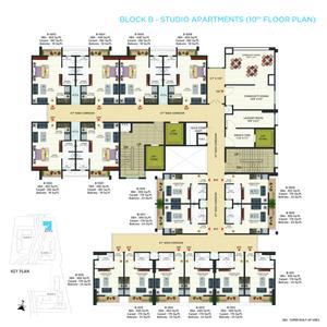 Project Image of 306.0 - 1004.0 Sq.ft Studio Studio Apartment for buy in Sattva Aeropolis