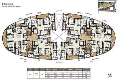 Project Image of 785.0 - 2260.0 Sq.ft 2 BHK Apartment for buy in Miami