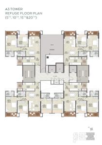 Project Image of 0.0 - 1190.0 Sq.ft 3 BHK Apartment for buy in Kalpataru Jade Skyline