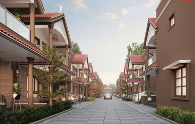 Project Image of 1696.93 - 1941.38 Sq.ft 4 BHK Villa for buy in Heritage Villa