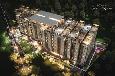 Project Image of 1125.0 - 1690.0 Sq.ft 2 BHK Apartment for buy in MVV And MK GV Srinivasa Nilayam