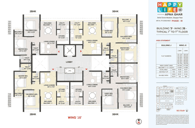 Project Image of 500.0 - 704.0 Sq.ft 2 BHK Apartment for buy in Samraat Apna Ghar Phase III