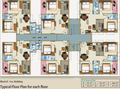 Project Image of 702.0 - 905.0 Sq.ft 2 BHK Apartment for buy in Pushppalki Sridhar Vihar